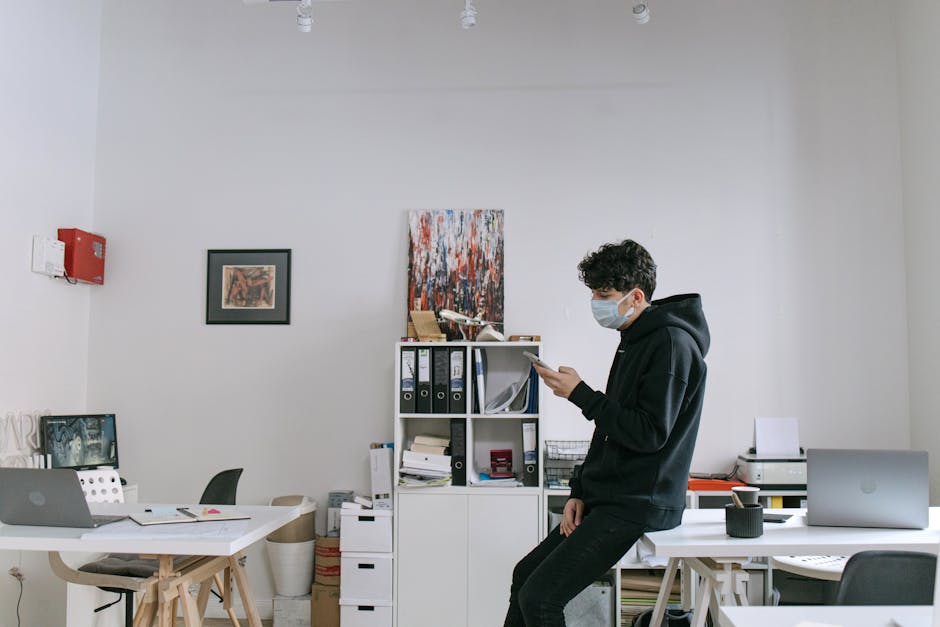 Modern Financial Office with Professional Staff