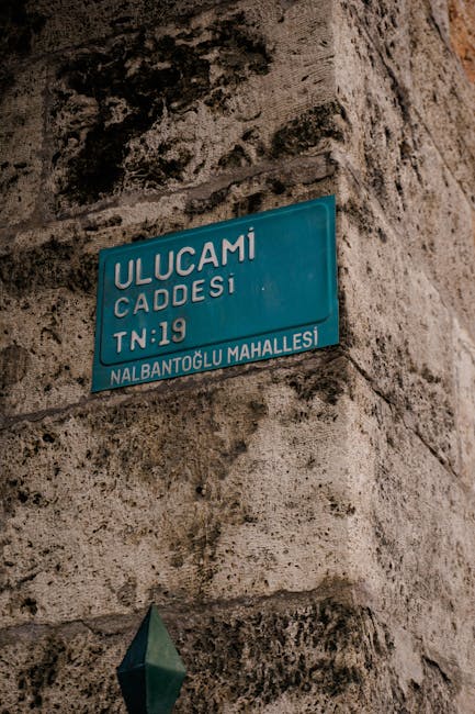 Global Office Location Signage